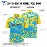 Custom Team Tropical Adult Youth Polo Shirt